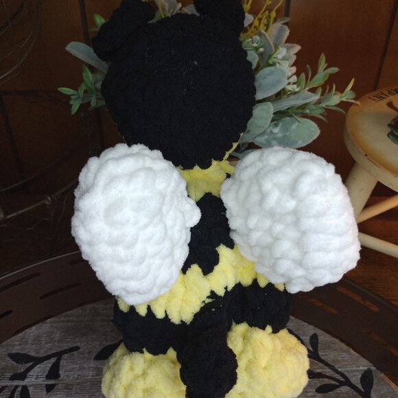 Brilly Bee! Itty Buggy Lovey Snuggler-Handmade by ME! - Picture 2 of 5